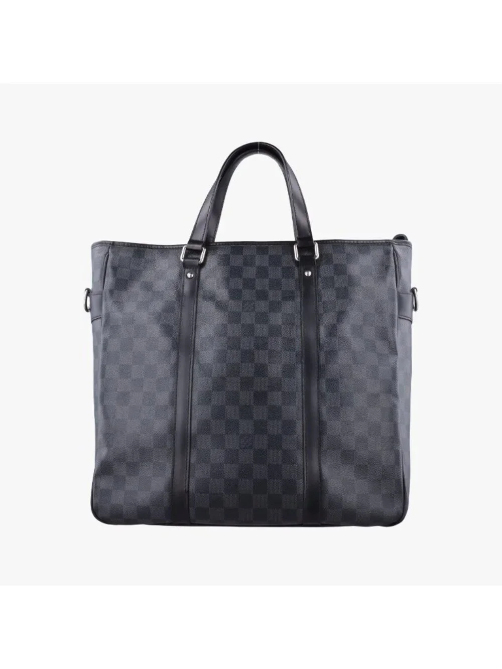 Louis Vuitton Tadao Graphite Damier Handbag